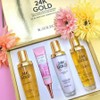 K-Solegio 24K Gold Collagen High Moisturizing Skin Care Set (Skin + Lotion + Essence + Cica Eye Cream), 1 Set / 케이솔레지오 24K 골드 콜라겐 고보습 스킨케어 세트 (스킨+로션+에센스+시카 아이크림), 1세트