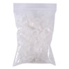 100Pcs Ink Cap for Tattoo,Mixed Ink Cups,Plastic Microblading Pigment Accessories,Makeup