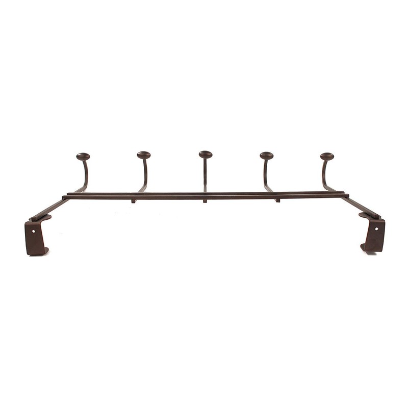 Spectrum Diversified Duchess Over the Door 5-Hook Rack, Bronze