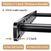 2pcs Floating Shelf Bracket Heavy Duty Hidden Metal Brackets for