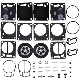 BH-Motor New 2 sets Twin Carburetor Carb Repair Rebuild Kits for Mikuni SeaDoo 50 717 720 787 800 SP GS GTX HX XP SPX GTS