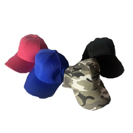 Weighted hat for compression and weight around rim of head, helps with calming, adjustable weighted baseball cap, black, blue, pink, camoflauge