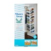 Ideaworks 82-3054TV Away Hanging Shoe Organizer, White, One Size Fits