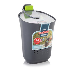 Minky Pod w, Grey, Comes with 24 SureGrip Pegs