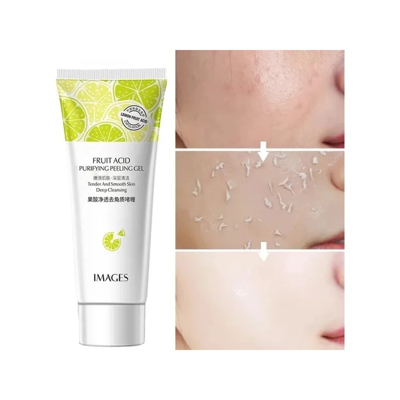 Exfoliante Facial De Limón Aclarante 80g