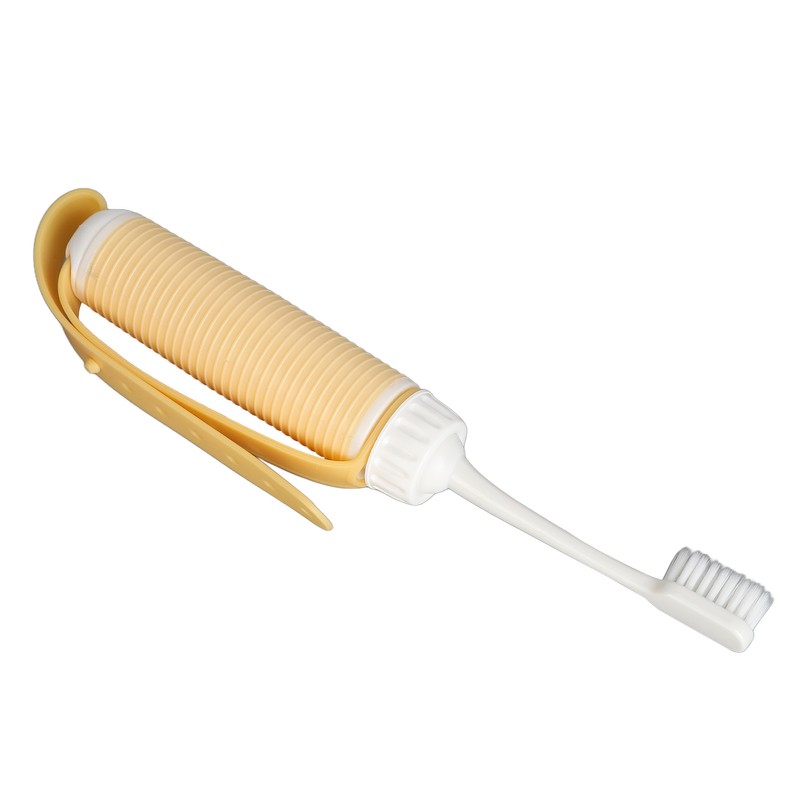 Silicone Auxiliary Toothbrush Adjust Strap Prevent Slip Easy Hand Grip
