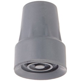 Sammons Preston 16262 Latex Free Crutch Tips, 1" Tube Size, Gray Crutch Tips, Non-Latex
