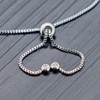 RENYILIN Stainless Steel Box Chain Adjustable Medical Alert Emergency Aid