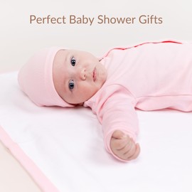 Baby Clothes Gift and Newborn Baby Essentials, British Made - Shower Gifts for Boy or Girl, Pink, 3, 6 Months
