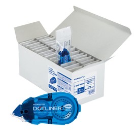 KOKUYO TA-D400-08X30 DOTLINER Glue Tape Refill, Pack of 30