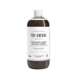 Fer a Cheval Liquid Black Soap Scented Lavender Bottle 500ml