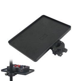 Solxion Microphone Stand Tray, Music Stand Rack, Accessory Case, Live Distribution, Compatible with Tripod Tables, Effector Rest, Tripod, Multi-functional, Accessories for Broadcasting Recording