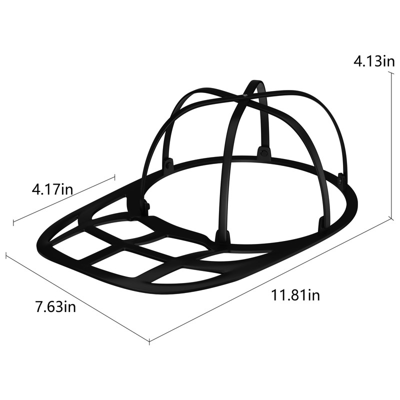 LONGD Baseball Cap Washer Cage - Sturdy Frame Laundry Protector