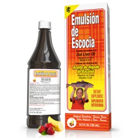EMULSION DE ESCOCIA Strawberry/Banana 6.5 Oz. Cod Liver Oil