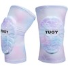 TUOY Pink Padded Compression Knee Pads Knee Protection Pad (1