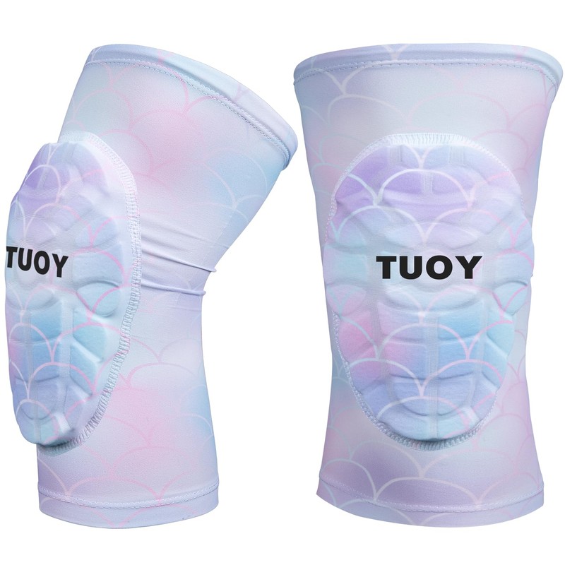TUOY Pink Padded Compression Knee Pads Knee Protection Pad (1