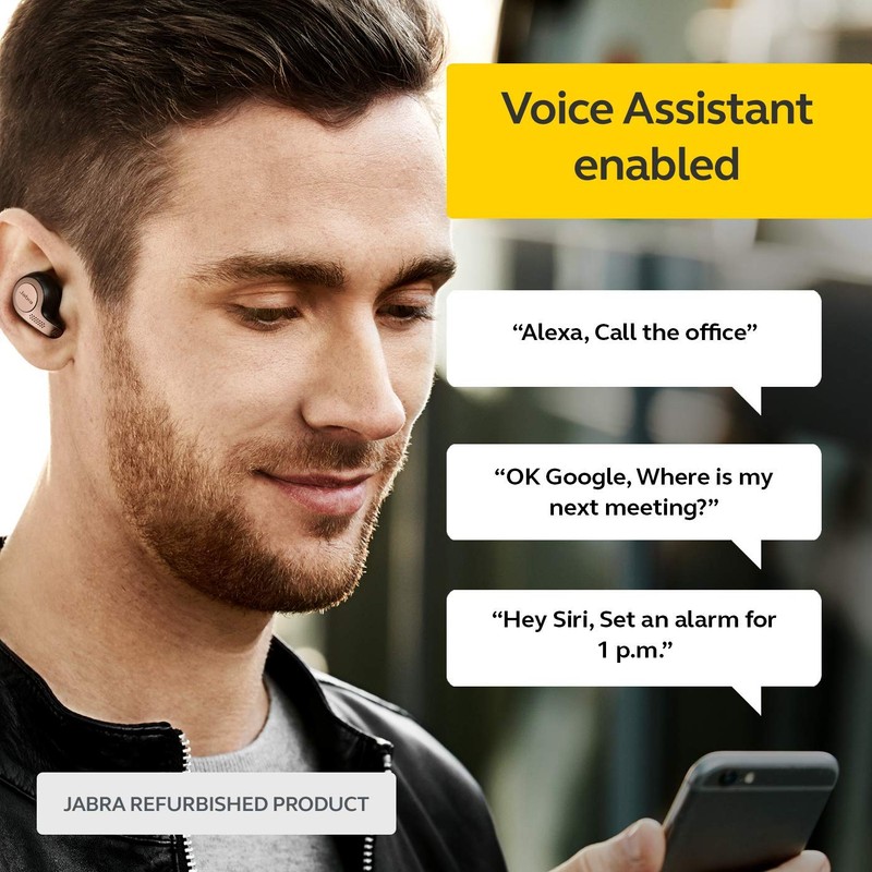 Jabra Elite 65t Alexa Enabled True Wireless Earbuds Charging Case