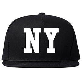 Kings Of NY New York Bandana NYC Black Gang Flag Snapback Hat Black