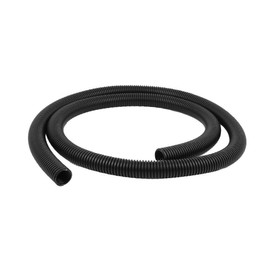 New Lon0167 Black Plastic 25mm x 32mm Flexible Corrugated Conduit Pipe Hose Tube 2M Long(Schwarzer Kunststoff 25 mm x 32 mm Flexible Wellrohr Schlauch Schlauch 2M Lan_g