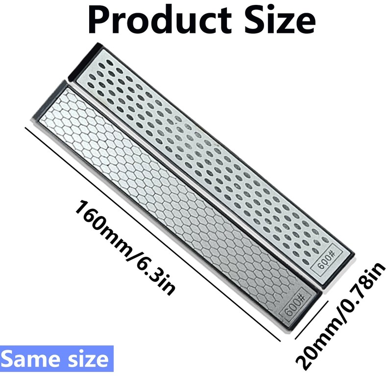 Diamond Sharpening Stone,Stone diamond sharpener Honeycomb Surface Plate with Non-slip