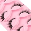 Kiusatig False Eyelashes Natural Fox Eye Lashes Cat Eye Lashes