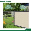Goleray Privacy Fence Screen 6'x130' Outdoor Mesh Fencing Panels Temporary