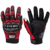 GES Motorcycle Gloves for Men Full Finger Touchscreen Protective Anti-Slip