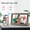 Canupdog WiFi Digital Picture Frame 10.1 Inch, IPS Touch Screen