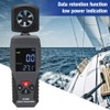 Digital Anemometer，ST9606 Wind Portable Hand-held Anemometer Wind Speed Meter LCD