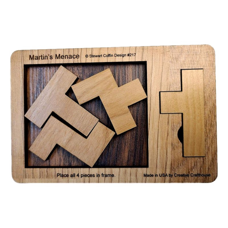 Martins Menace Puzzle A Stewart Coffin Design 217 Shockingly Difficult