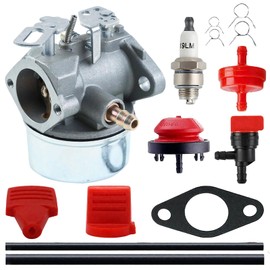 KELKONG 640052 Carburetor, for Tecumseh 8-10HP HMSK80/HMSK90 Engines (for Snow Blowers), replaces 640054, 640349; for Oregon 50-659; for Stens 520-926