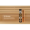Sauna Sand Timer - 15-Minute Countdown Sauna Timer, Sand Falling