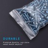 600 PCS Small Plastic Bags, Assorted Sizes, Mini Baggies, Transparent