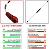 Fitness Bar for Workout,Elastic Exercise Bar, Vibration Weight Stick,Body Physical