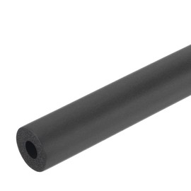 sourcing map Foam Tubing for Handle Grip Support,6mm(1/4") ID 16mm(5/8") OD 0.3 Meter/1ft Length Black