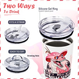 Gifts for Mom, 20oz Mamasaurus Coffee Tumbler,Christmas Birthday Gifts for Mom,Mothers Day Gifts from Daughter Son, Mummy Gifts, New Mom Gifts