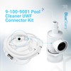 [Upgraded] BlueStars Pool Cleaner 9-100-9001 UWF Connector & 2 Packs