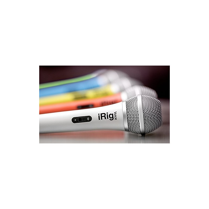 IK Multimedia iRig Voice - White Mobile Handheld Microphone
