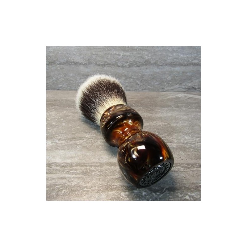 Yaqi Caramel Cat's Whisker Synthetic Shaving Brush