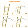 Homydom Ladder Stabilizer for Extension Ladders, Fits 13"-17.6" Wide, Heavy