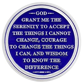 4 Month Sobriety Coin - 1-12 Month Recovery Coin, Triple AA Chips, AA Coin and Medallion, Sobriety Presents for Men and Women, Achievement Token, Superior Recovery Chip