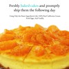 Andy Anand Orange Cheesecake with bits of Orange 9" 2