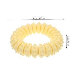 Totority Round Ring Puppy Teething Soft Chewing for Dogs Interactive Pet Supply for Healthy Growth Independent Design for Active Pets