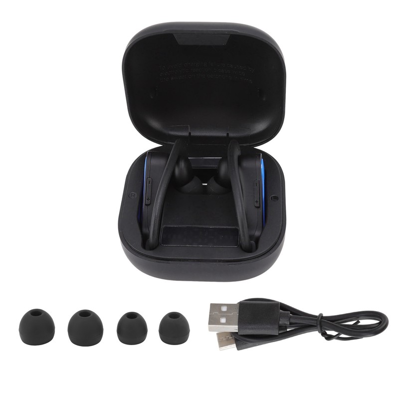 Sports Bluetooth 5.3 Earbuds IPX7 Waterproof Noise Reduction Wireless HiFi