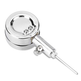 Alomejor Ball Pressure Gauge, High Precision, Easy Operation, Internal Pressure Gauge, Air Gauge, Rugby, Soccer, Volleyball, Basketball Metal