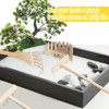 Set of 4 Zen Garden Accessories Mini Zen Garden Tool