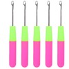 5 Ganchos de Ganchillo para Extensiones de Cabello, Ganchos de