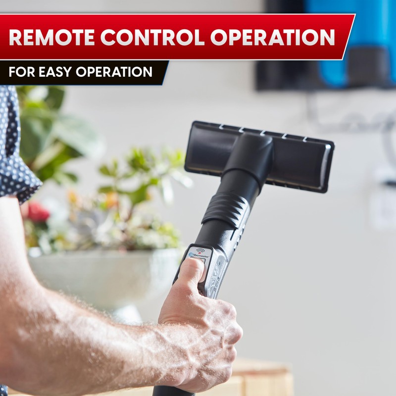 Vacmaster 5-Gallon* 5 Peak HP† Remote Control Wall Mount Wet/Dry