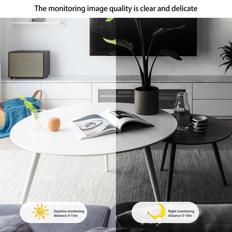 Smart Security Camera Wireless WiFi Indoor Surveillance Camera Infrared Night