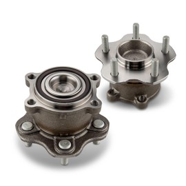 PHILTOP 512388 Rear Wheel Hub Bearing Assembly for Altima 2007-2018, JX35 2013-2013, Maxima 2009-2014, Maxima 2016-2019, Murano, Pathfinder, QX60, Wheel Bearing 5 Lugs FWD 2PCS